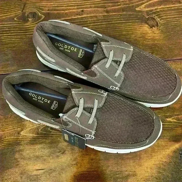 Gold Toe Boat Shoes | Men’s Dock Shoe Loafers size 9.5 - Picture 3 of 10